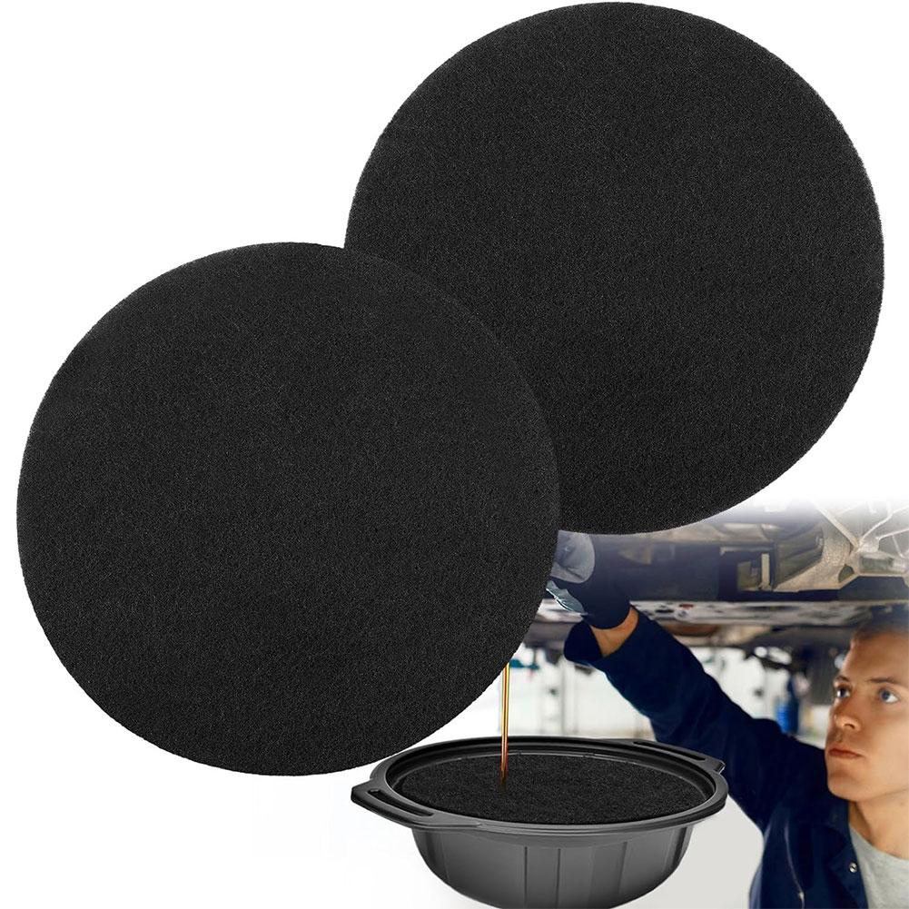 Oil Drain Tank - 38cm Oil Drain Pad 2 Pcs