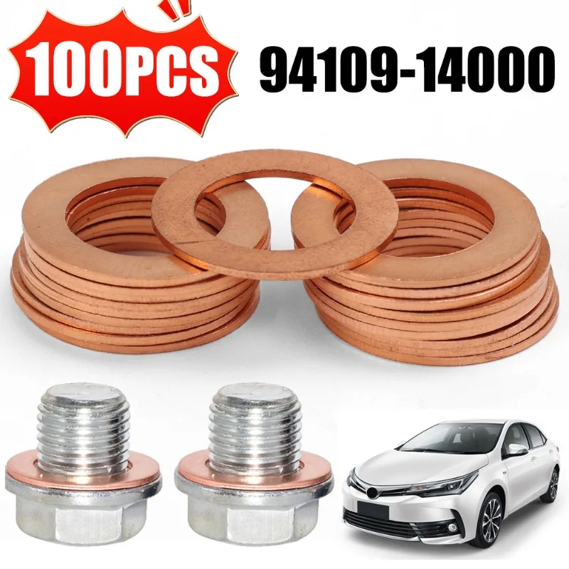 Oil Drain Tank - Engine Oil Drain Plug Sealing Gaskets