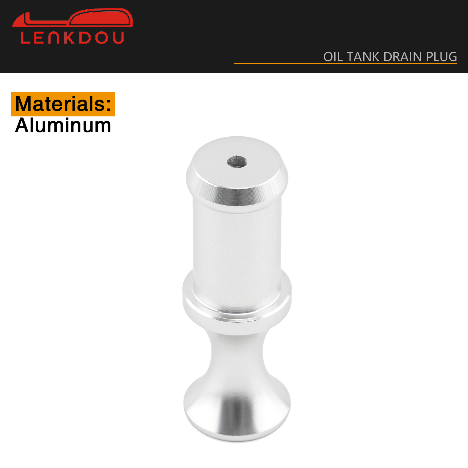 Motorcycle Aluminum Oil Tank D - Oil Drain Tank recension och pris