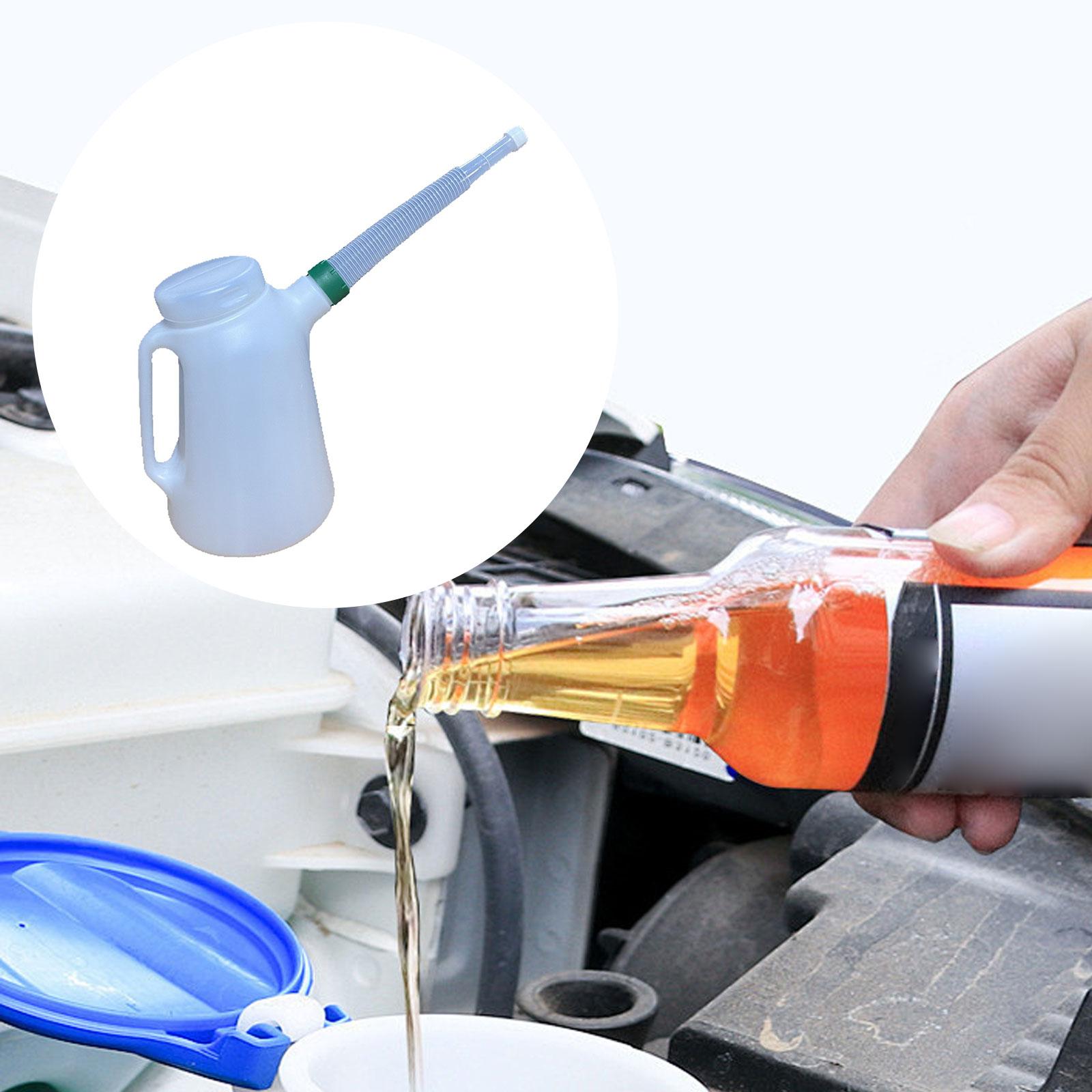 5L Oil Measuring Container wit - Oil Drain Tank recension och pris