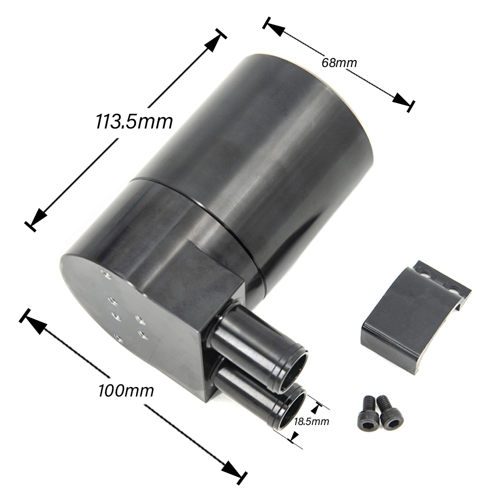 Billet Oil Catch Can Reservoir - Oil Drain Tank recension och pris