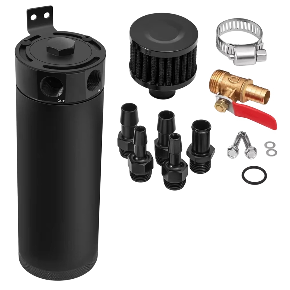 GOODT37C Universal 2 Port Alum - Oil Drain Tank recension och pris