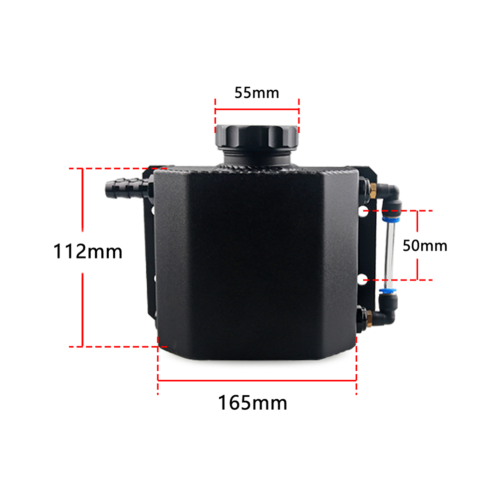 1L Alloy  Aluminum Engine Oil  - Oil Drain Tank recension och pris
