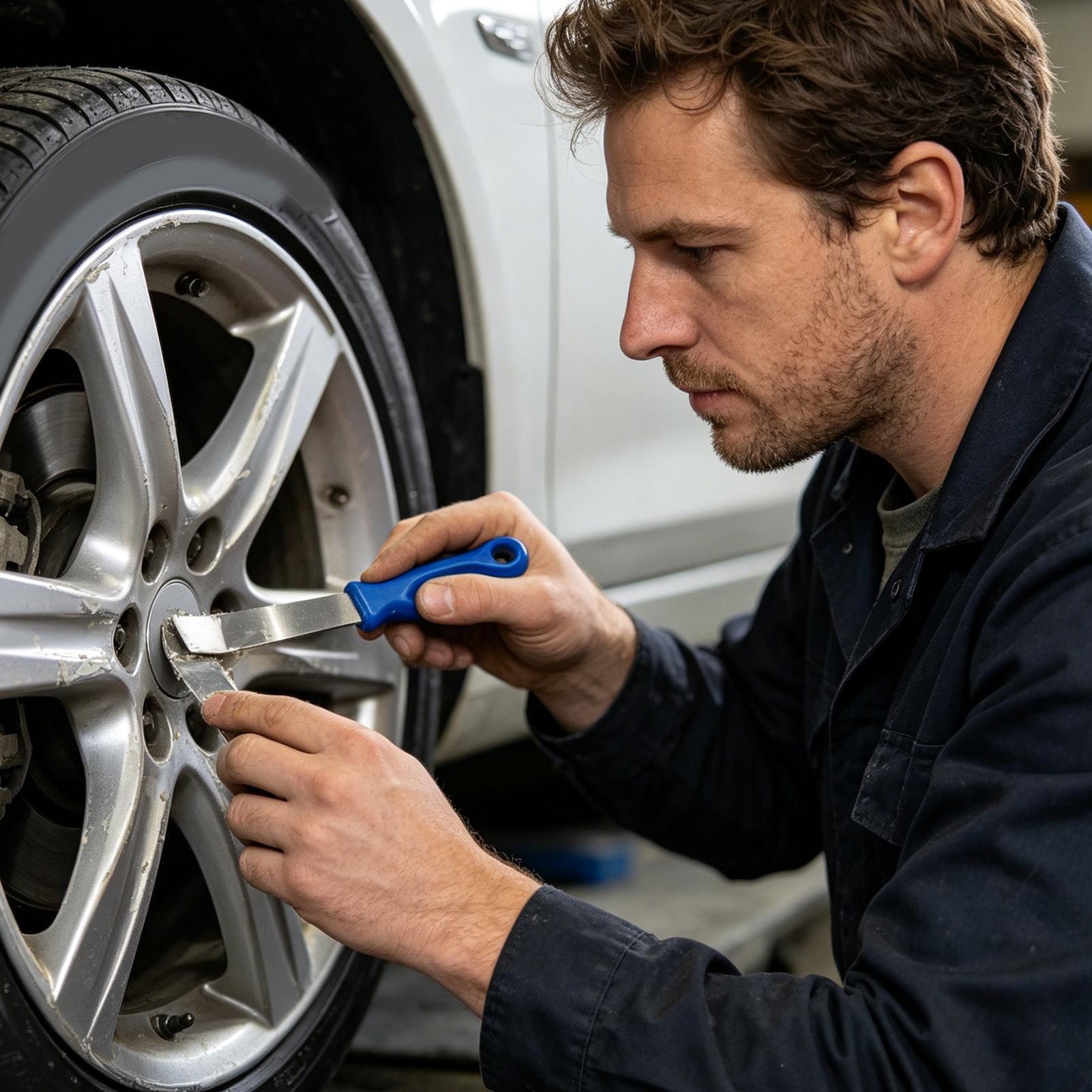 Metal Scraper Wheel Balancing  - Tire Balance Machine recension och pris