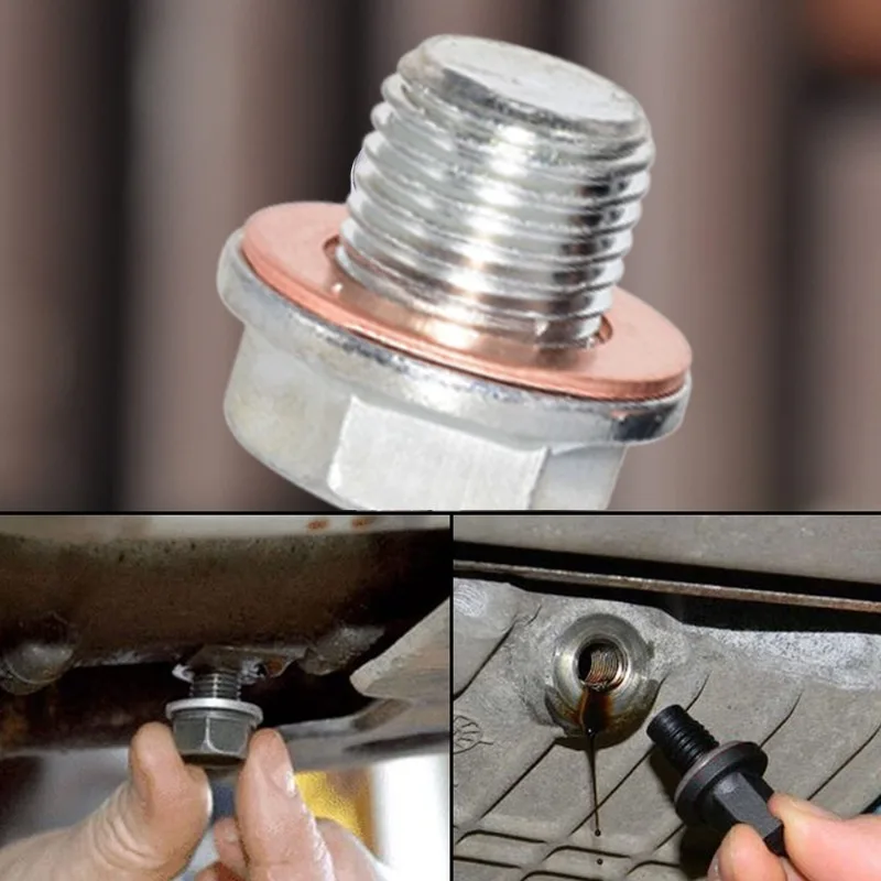 Engine Oil Drain Plug Sealing  - Oil Drain Tank recension och pris