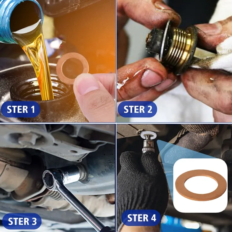 Engine Oil Drain Plug Sealing  - Oil Drain Tank recension och pris