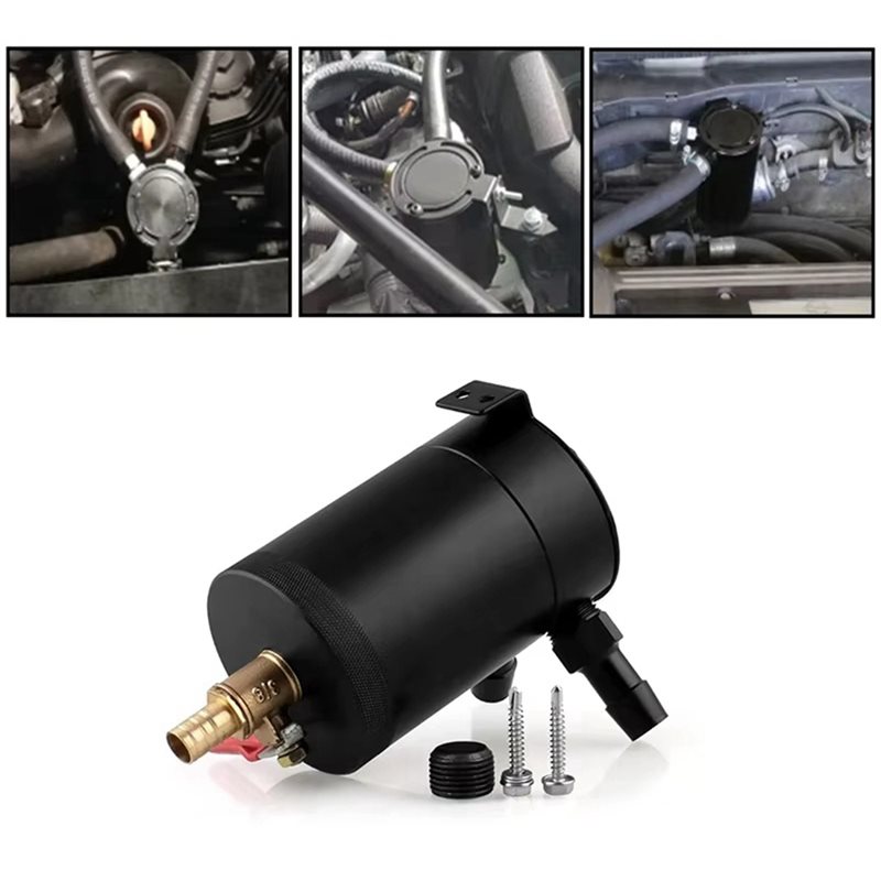 New-Dual-Channel Baffled Oil C - Oil Drain Tank recension och pris